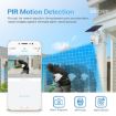 ESCAM QF480 1080P IP66 4G Solar PT Camera, Night Vision, Motion Detect - 9
