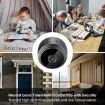 A9+ 1080P WiFi Wireless Camera with Night Vision & Motion Detection, White - 7