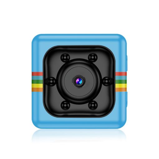 SQ11 Mini DV HD 1080P Camera, Night Vision, Motion Detection, Blue - 1