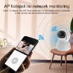 ZAS-5G01 1080P Home 5G WiFi Camera, Night Vision, TF Card, EU Plug - 3