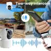 A10 Mini 360 PTZ WiFi Surveillance Camera Smart Home IP Night Vision - 8