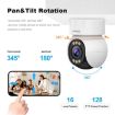 SriHome SH046 4MP FHD Wireless Home Security Camera System (EU Plug) - 6