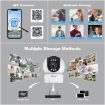 SriHome SH046 4MP FHD Wireless Home Security Camera System (US Plug) - 9