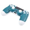Green Wireless Bluetooth Snowflake Button Game Controller for Sony PS4 - 3