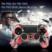 Non-slip Silicone Protective Case for Sony PS4 - Black & Green - 7