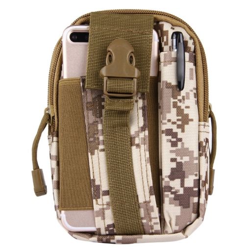 Multifunctional Outdoor Waist Bag: Phone, Camera Case & Card Pocket - 1