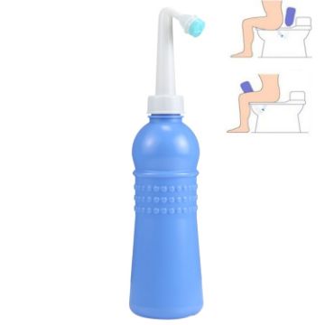 Portable Handheld Travel Bidet 500ml - Dark Blue Vaginal Sprayer MDT-002 - 1
