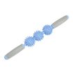 Triple Hedgehog Balls Massage Stick for Neck, Leg, Hand - Purple Yoga Care - 2