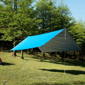 Waterproof Blue Multi-function Outdoor Beach Awning Tent Sun Shelter - 1