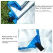Waterproof Blue Multi-function Outdoor Beach Awning Tent Sun Shelter - 3