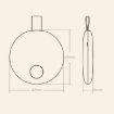 Xiaomi Youpin Ranres Anti-lost Device, Bluetooth Finder, 15m Range, Green - 2
