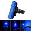 USB Rechargeable Bicycle LED Taillight - Blue Light Tail Lamp - 1