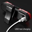 USB Rechargeable Bicycle LED Taillight - Red Light Tail Lamp - 5
