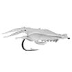 10 PCS 4cm Fluorescent Soft Shrimp Bait Lures with Hook - 2
