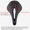GUB 1180 PU Soft Breathable Hollow Bicycle Saddle - Comfortable Ride - 5