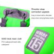 10L Black Outdoor Waterproof Dual Shoulder Strap Dry Sack Bag - 4