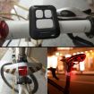Wireless Remote Bicycle Tail Light with Turn Signal Warning (White) - 9