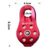 XINDA XD-8610 Red Fixed Pulley for Climbing & Rappelling Equipment - 2