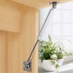 10" Rubber Head Cabinet Gas Holder Hydraulic Rod Buffer Strut 100N - 7