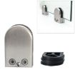 Matte Polished 201 Stainless Steel Glass/Wood Clamp Bracket 5-8mm - 1