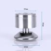 60mm Stainless Steel Column Sofa Furniture Cabinet Foot - Wire Drawing - 2