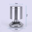 Stainless Steel Column Sofa Cabinet Foot, 80mm Height - 2