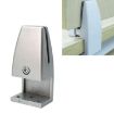 L Shape Aluminum Alloy Desktop Screen Partition Clip - Silver - 1