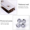 10 PCS Zinc Alloy 10mm Glass Fixing Clamp Bracket with Base - 3