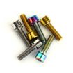 Titanium Bicycle Bottle Cage Screws M5 18mm Gold - 6 PCS Accessories - 4