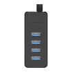 ORICO W5P-U3-100 4-Port USB 3.0 HUB with 100cm Cable Power Supply Black - 2