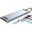 11-in-1 USB-C Docking Station: 4K HDMI, VGA, SD/TF, Ethernet, USB 3.0 - 1