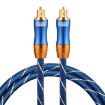 EMK LSYJ-A010 1m Toslink Male to Male Optical Audio Cable Gold Plated - 1