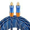 EMK LSYJ-A 8m Gold Plated Toslink Male to Male Optical Audio Cable - 1