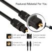 EMK 3m OD4.0mm Toslink Male to Male Digital Optical Audio Cable - 4