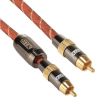 EMK TZ/A 5m Gold Plated RCA to RCA Digital Coaxial Cable OD8.0mm - 2