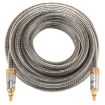 EMK YL-A 8m OD8.0mm Gold Plated Toslink Male to Male Optical Cable - 3