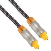 3m OD6.0mm Gold Plated Toslink Male to Male Optical Audio Cable - 2