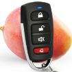 433MHz Wireless Garage Door Remote Control, Metal, Four-Button Copy Code - 4