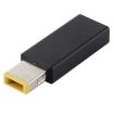 PD 20V Big Square Male Adapter Connector for Lenovo - Black - 1