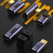 40Gbps USB-C/Type-C Male to Female Elbow Adapter for Fast Data Transfer - 4