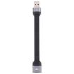 10Gbps USB Male to Female Flat Sync Data Fast Charging Cable - 3