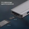 6 in 1 USB Adapter: USB 3.0, 3 USB 2.0, MS/TF Card Slot - NK-3049HD - 6