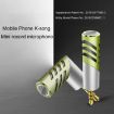 R1 Mini Condenser Microphone for Smartphones & Tablets, 3.5mm Port, Green - 5