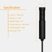 Yanmai SF555 Mini 3.5mm Studio Condenser Microphone, 1.5m Cable, Black - 4