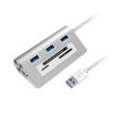 Rocketek HC423 USB3.0 Hub Adapter with SD/TF/CF Card Reader - 1