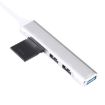 5 in 1 USB-C to SD/TF Card Slot + 3 USB 3.0 Ports Docking Station HUB - 6