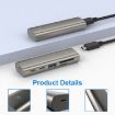 Rocketek HC463 USB3.1 Gen2 6-in-1 HUB Adapter: Type-C, USB, SD/TF - 7