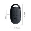433MHz 4-Button Wireless Remote for Garage Door & Electric Barrier - 3