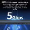 BYL-2212 10 in 1 USB-C/Type-C HUB Adapter for Enhanced Connectivity - 4