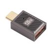 USB-C Male to USB Female 10 Gbps Charging Adapter - Gun Metal - 1
